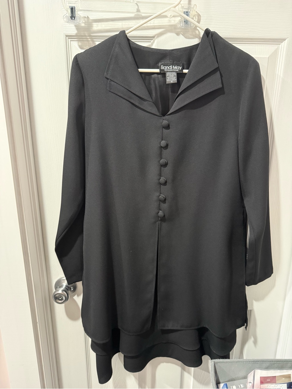 Vintage Randi May Black Dress